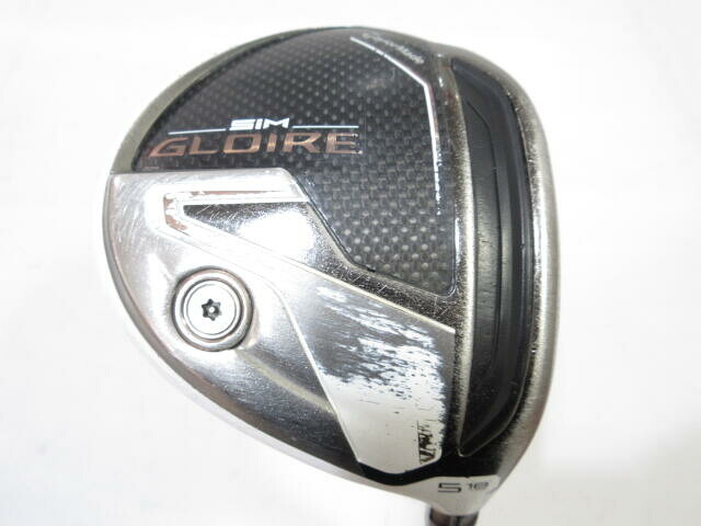 【中古】テーラーメイド SIM GLOIRE フェアウェイウッド 5W 18° Rフレックス 42.75インチ ヘッドカバーあり AIR Speeder TM Dランク 右利き用 Taylormade ゴルフクラブ シムグローレ ゴルフドゥ ゴルフ用
