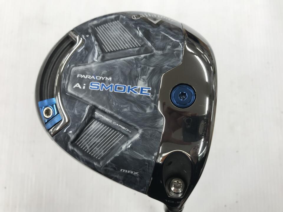 【中古】キャロウェイ PARADYM Ai SMOKE MAX ドライバー 10.5&deg; Sフレックス 45.0インチ ヘッドカバーあり ディアマナ ZF60 リシャフト品 Cランク 右利き用 Callaway ゴルフクラブ パラダイムAiスモークマ｜ゴルフ ドゥ 中古クラブ店