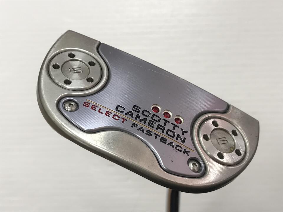 【中古】タイトリスト SC SELECT FASTBACK 2018 パター 34.0インチ ヘッドカバーあり オリジナルスチール Dランク 右利き用 Titleist ゴルフクラブ スコッティキャメロン セレクトファストバック ゴル｜ゴルフ ドゥ 中古クラブ店