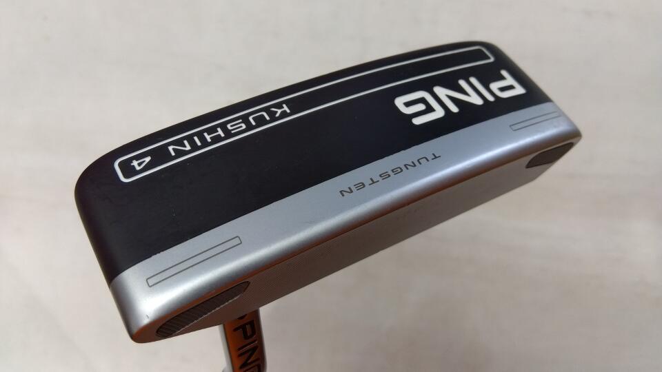 【中古】ピン 2023 KUSHIN 4 パター 34.0インチ ヘッドカバーあり オリジナルスチール Dランク 右利き用 PING ゴルフクラブ ゴルフドゥ ゴルフ用品 GOLF DO 中古ゴルフクラブ|ゴルフ ドゥ 中古クラブ店
