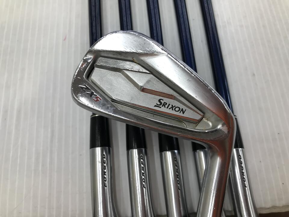中古】ダンロップ SRIXON ZX5 アイアンセット Sフレックス 38.0インチ