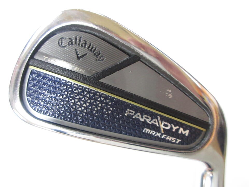 【中古】キャロウェイ PARADYM MAX FAST アイアンセット Rフレックス 37.625インチ SPEEDER NX 40 for Callaway(PARADYM) Cランク 右利き用 Callaway ゴルフクラブ パラダイムマックスファスト ゴルフドゥ ゴル
