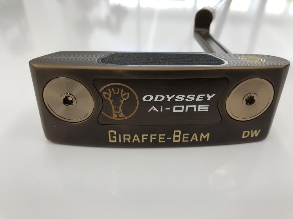 【中古】オデッセイ Ai-ONE GIRAFFE-BEAM DW パター 33.0インチ オリジナルスチール Cランク 右利き用 ODYSSEY ゴルフクラブ ゴルフドゥ ゴルフ用品 GOLF DO 中古ゴルフクラブ
