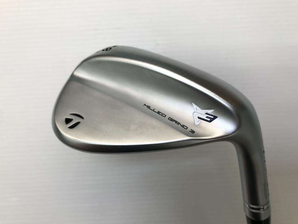 【中古】テーラーメイド MILLED GRIND 3 クローム ウェッジ 58° Sフレックス 34.75インチ NSプロ MODUS 3 TOUR 105 Cランク 右利き用 Taylormade ゴルフクラブ ミルドグラインド3 ゴルフドゥ ゴルフ用品 GOLF
