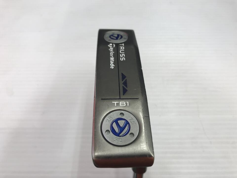 【中古】テーラーメイド TRUSS TB1 パター 34.0インチ ヘッドカバーあり オリジナルスチール Dランク 右利き用 Taylormade ゴルフクラブ ゴルフドゥ ゴルフ用品 GOLF DO 中古ゴルフクラブ