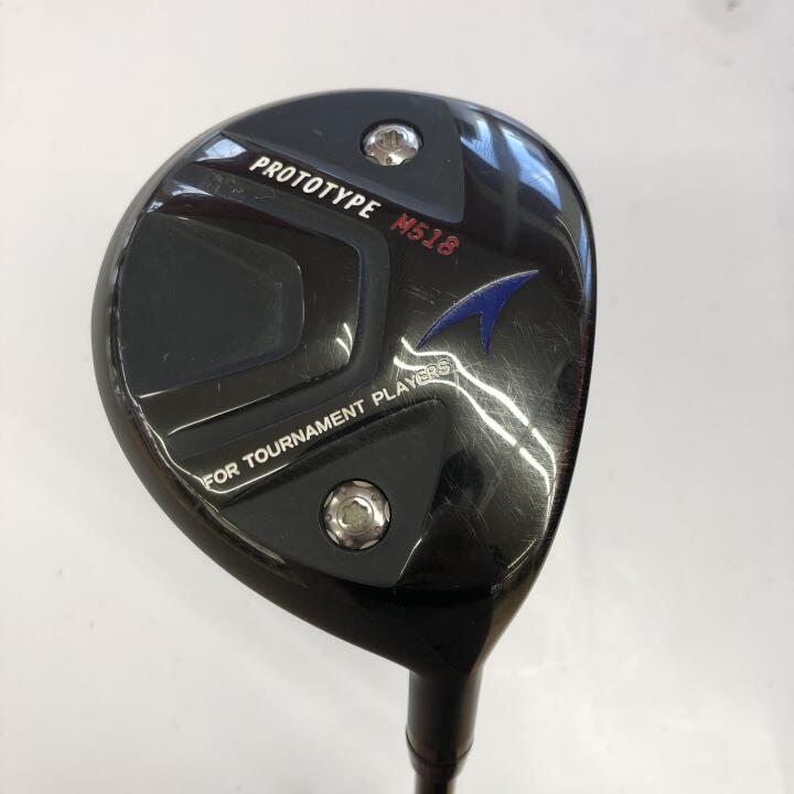 【中古】アキラ PROTOTYPE M518 フェアウェイウッド 5W 18° SRフレックス 42.5インチ ツアーAD EV-6 リシャフト品 Cランク 右利き用 AKIRA ゴルフクラブ ゴルフドゥ ゴルフ用品 GOLF DO 中古ゴルフクラブ
