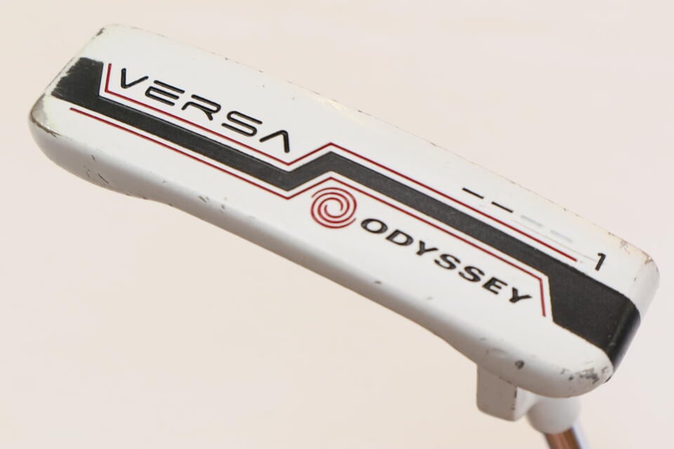 【中古】オデッセイ VERSA #1 WHITE(ヴァーチカル) パター 34.0インチ オリジナルスチール Dランク 右利き用 ODYSSEY ゴルフクラブ ゴルフドゥ ゴルフ用品 GOLF DO 中古ゴルフクラブ|ゴルフ ドゥ 中古クラブ店