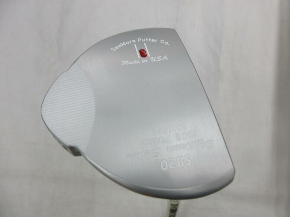 【中古】シーモア Platinum SB20 パター 34.0インチ ヘッドカバーあり オリジナルスチール Cランク 右利き用 SeeMore ゴルフクラブ ゴルフドゥ ゴルフ用品 GOLF DO 中古ゴルフクラブ 16,921円