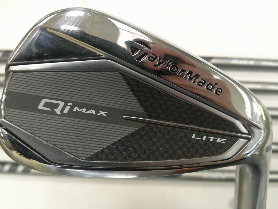 【中古】テーラーメイド Qi MAX LITE アイアンセット 23° Rフレックス 37.75インチ AIR SPEEDER TM 2025 Cランク 右利き用 Taylormade ゴルフクラブ Qiマックスライト ゴルフドゥ ゴルフ用品 GOLF DO 中古ゴル