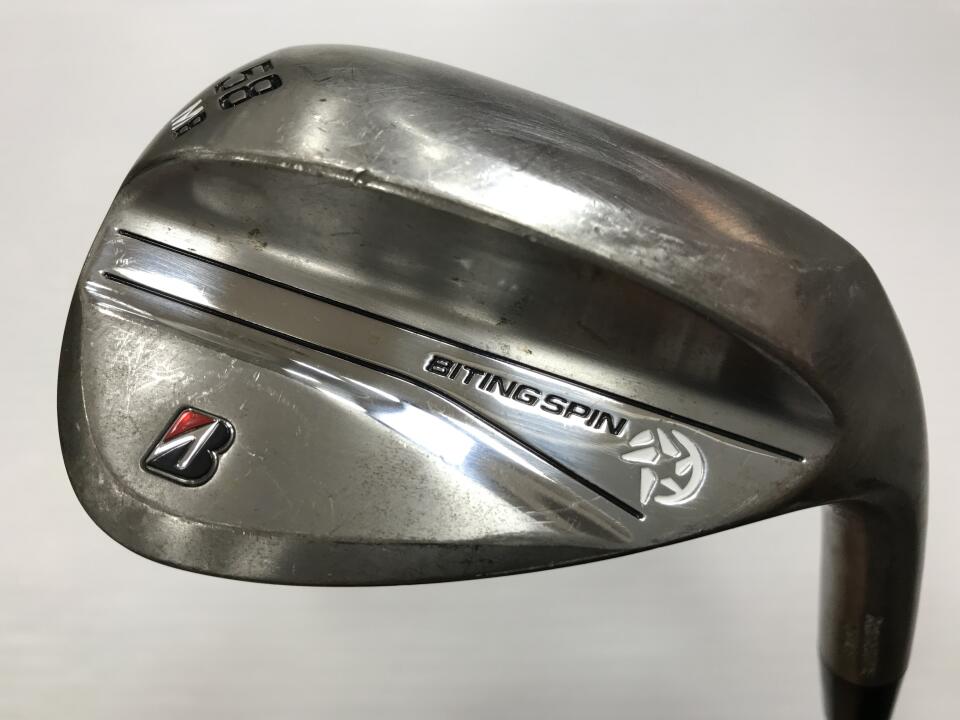 【中古】ブリヂストン BITING SPIN ノーメッキ ウェッジ 58° Rフレックス 35.25インチ NSプロ MODUS 3TOUR115 リシャフト品 Cランク 右利き用 BRIDGESTONE ゴルフクラブ ゴルフドゥ ゴルフ用品 GOLF DO 中古