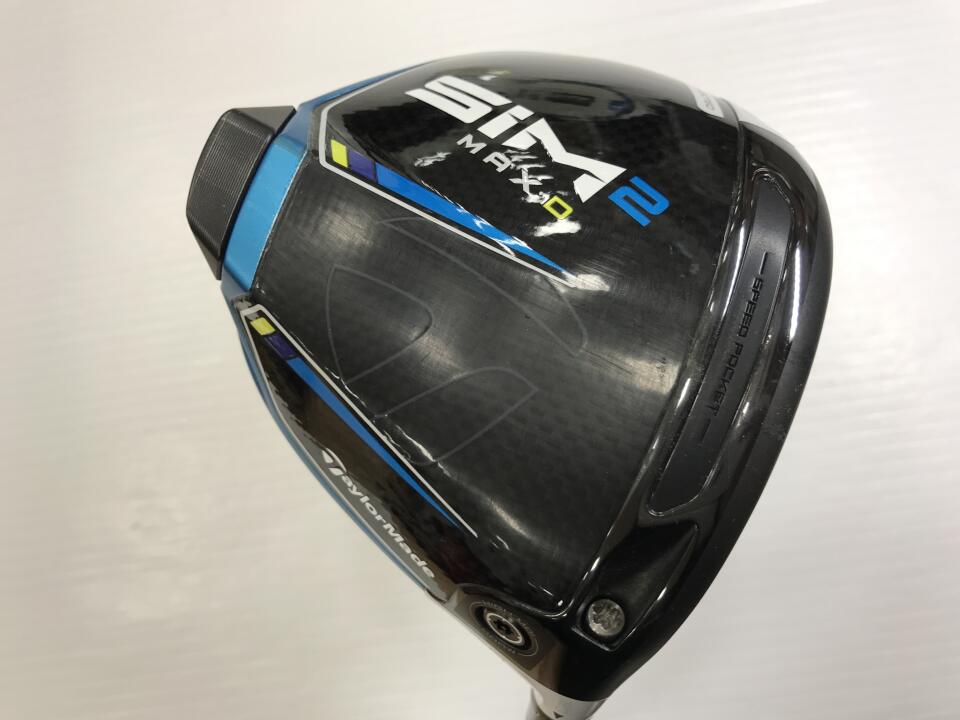 【中古】テーラーメイド SIM2 MAX-D ドライバー 9° Sフレックス 45.75インチ ヘッドカバーあり TENSEI BLUE TM50(SIM2) Cランク 右利き用 Taylormade ゴルフクラブ シム2マックスD ゴルフドゥ ゴルフ用品 GOL