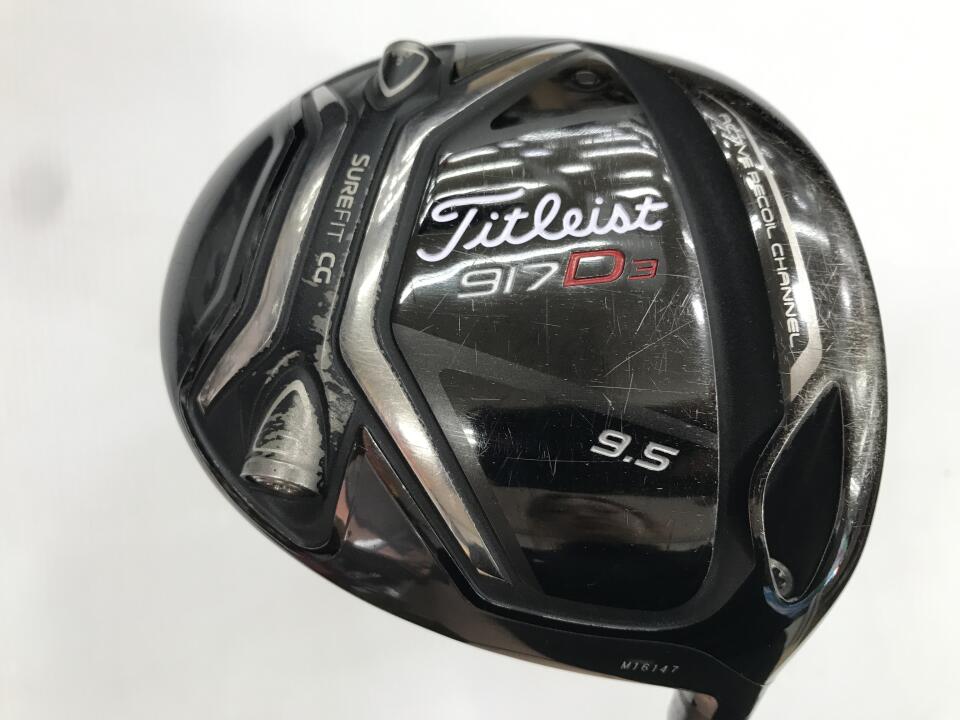 【中古】タイトリスト 917Ｄ3 ドライバー 9.5° Sフレックス 44.75インチ Speeder 661 EVOLUTION ３ Dランク 右利き用 Titleist ゴルフクラブ ゴルフドゥ ゴルフ用品 GOLF DO 中古ゴルフクラブ