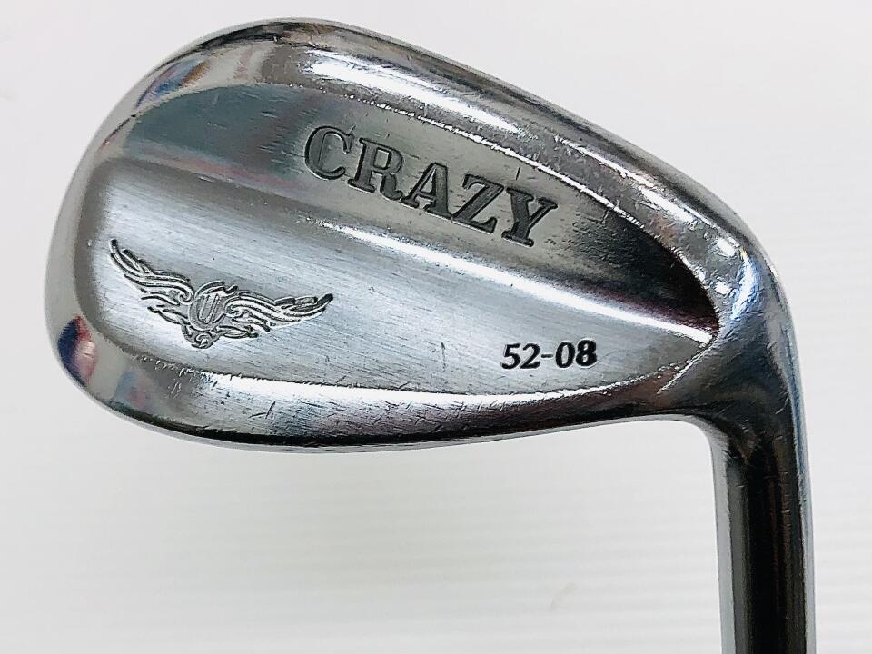 【中古】クレイジー CRAZY WEDGE ウェッジ 52° 35.5インチ KBS リシャフト品 Cランク 右利き用 CRAZY ゴルフクラブ ゴルフドゥ ゴルフ用品 GOLF DO 中古ゴルフクラブ