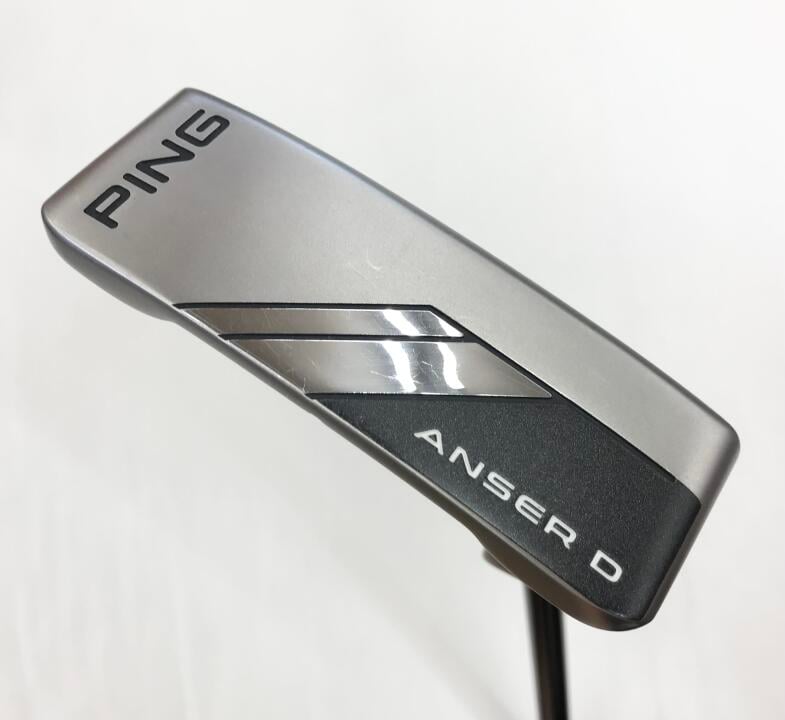 【中古】ピン 2024 ANSER D パター 34.0インチ ヘッドカバーあり オリジナルカーボン Bランク 右利き用 PING ゴルフクラブ ゴルフドゥ ゴルフ用品 GOLF DO 中古ゴルフクラブ