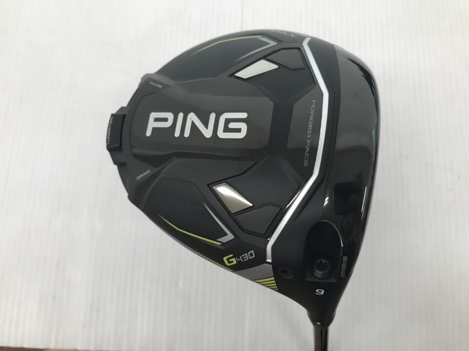 【中古】ピン G430 MAX ドライバー 9.0° Sフレックス 45.75インチ ヘッドカバーあり ALTA J CB BLACK Bランク 右利き用 PING ゴルフクラブ G430マックス ゴルフドゥ ゴルフ用品 GOLF DO 中古ゴルフクラブ|ゴルフ ドゥ 中古クラブ店