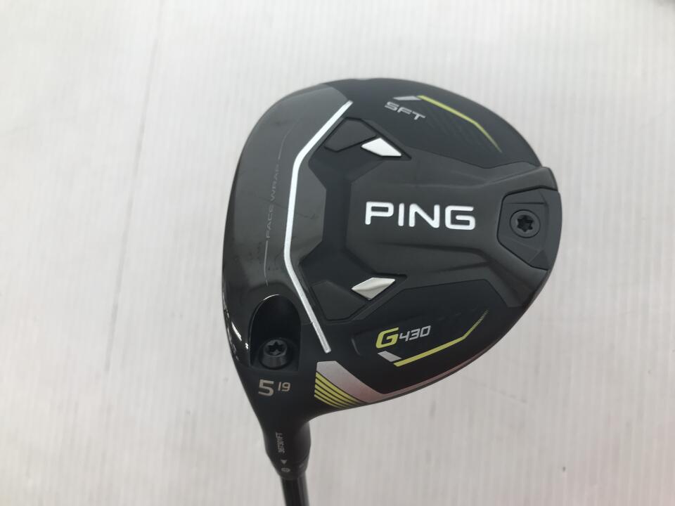 【中古】ピン G430 SFT フェアウェイウッド 5W 19° Rフレックス 42.5インチ ヘッドカバーあり ALTA J CB BLACK Bランク 左利き用 PING ゴルフクラブ ゴルフドゥ ゴルフ用品 GOLF DO 中古ゴルフクラブ