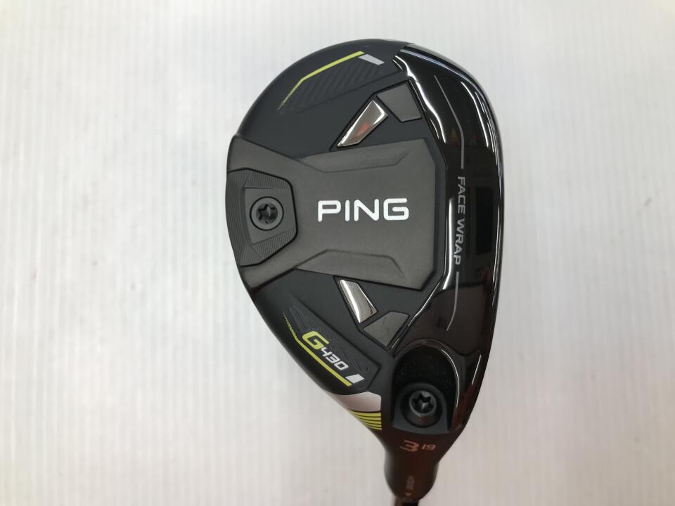 【中古】ピン G430 ユーティリティ 19° SRフレックス 40.25インチ ヘッドカバーあり ALTA J CB BLACK Bランク 右利き用 PING ゴルフクラブ ゴルフドゥ ゴルフ用品 GOLF DO 中古ゴルフクラブ