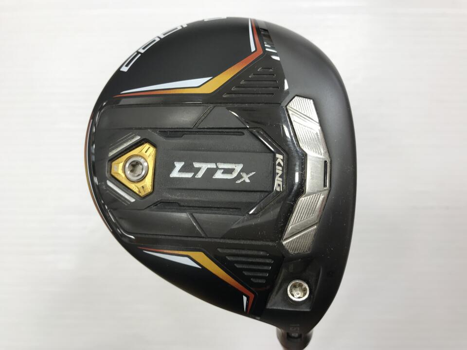 【中古】コブラ KING LTDx MAX Gold/Black フェアウェイウッド 3W 15° Sフレックス 42.75インチ BASILEUSTri：Leggero 60 リシャフト品 Cランク 右利き用 COBRA ゴルフクラブ キングLTDxマックス ゴルフドゥ ゴ