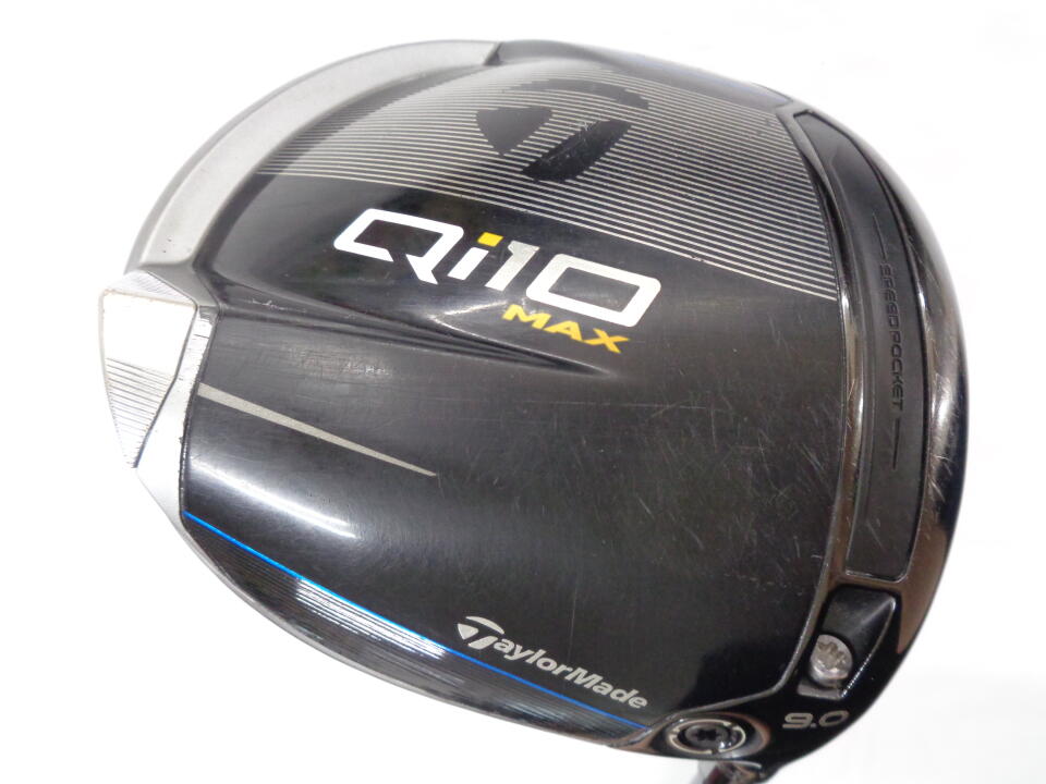 【中古】テーラーメイド Qi10 MAX ドライバー 9° Sフレックス 45.25インチ ヘッドカバーあり Diamana BLUE TM50 Cランク 右利き用 Taylormade ゴルフクラブ Qi10マックス ゴルフドゥ ゴルフ用品 GOLF DO 中古 29,172円