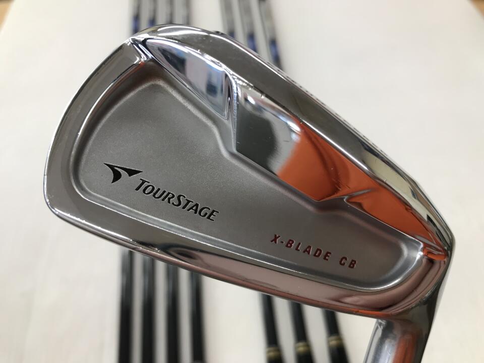 【中古】ブリヂストン ツアーステージ X-ブレードCB (2004) アイアンセット Sフレックス 38.0インチ TSI-55 リシャフト品 Cランク 右利き用 BRIDGESTONE ゴルフクラブ ゴルフドゥ ゴルフ用品 GOLF DO 中