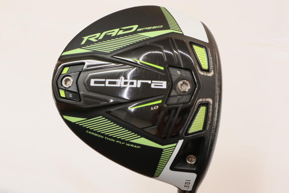 【中古】コブラ KING RADSPEED Black/Yellow ドライバー 10.5° SRフレックス 45.5インチ ヘッドカバーあり Speeder EVOLUTION for RADSPEED Cランク 右利き用 COBRA ゴルフクラブ キングラッドスピード ゴルフドゥ|ゴルフ ドゥ 中古クラブ店