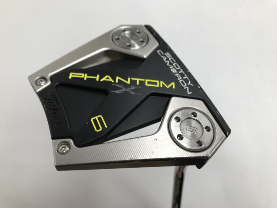【中古】タイトリスト SC PHANTOM X 6 パター 34.0インチ オリジナルスチール Dランク 右利き用 Titleist ゴルフクラブ スコッティキャメロン ファントムエックス ゴルフドゥ ゴルフ用品 GOLF DO 中古