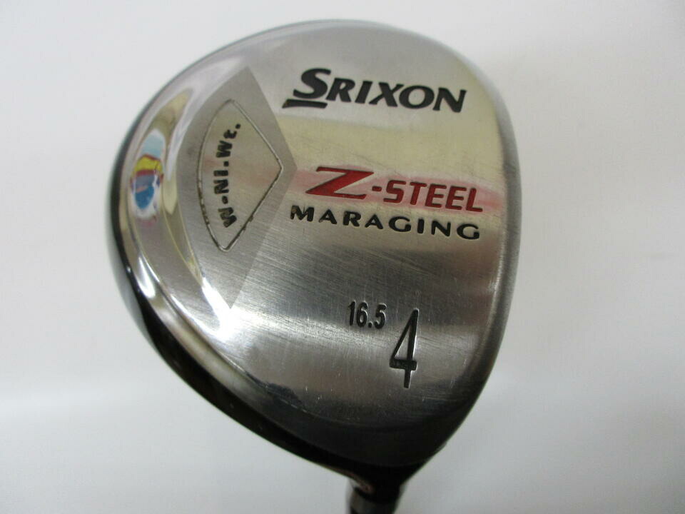 【中古】ダンロップ スリクソン Z-スチール フェアウェイウッド 4W 16.5° Sフレックス 42.5インチ SV-3005J Dランク 右利き用 DUNLOP ゴルフクラブ ゴルフドゥ ゴルフ用品 GOLF DO 中古ゴルフクラブ