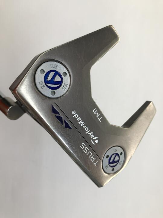 【中古】テーラーメイド TRUSS TM1 パター 35.5インチ ヘッドカバーあり オリジナルスチール Cランク 右利き用 Taylormade ゴルフクラブ ゴルフドゥ ゴルフ用品 GOLF DO 中古ゴルフクラブ｜ゴルフ ドゥ 中古クラブ店