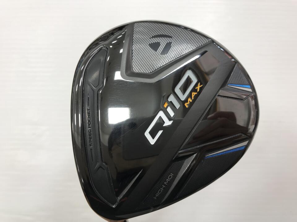 【中古】テーラーメイド Qi10 MAX US フェアウェイウッド 5W 19° Sフレックス 42.25インチ ヘッドカバーあり FUJIKURA SPEEDER NX TCS 50 Cランク 左利き用 Taylormade ゴルフクラブ Qi10マックス ゴルフドゥ