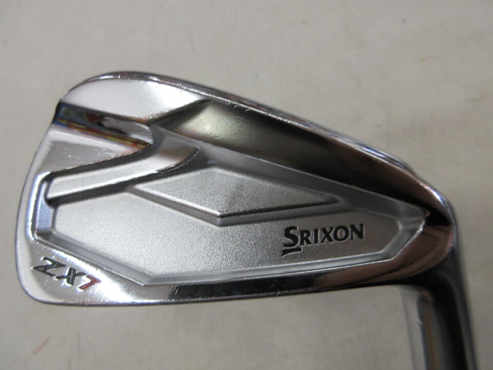 【中古】ダンロップ SRIXON ZX7 アイアンセット R400フレックス 37.75インチ ◆リシャフト◆ダイナミックゴールド リシャフト品 Cランク 右利き用 DUNLOP ゴルフクラブ スリクソンZX7 ゴルフドゥ ゴ