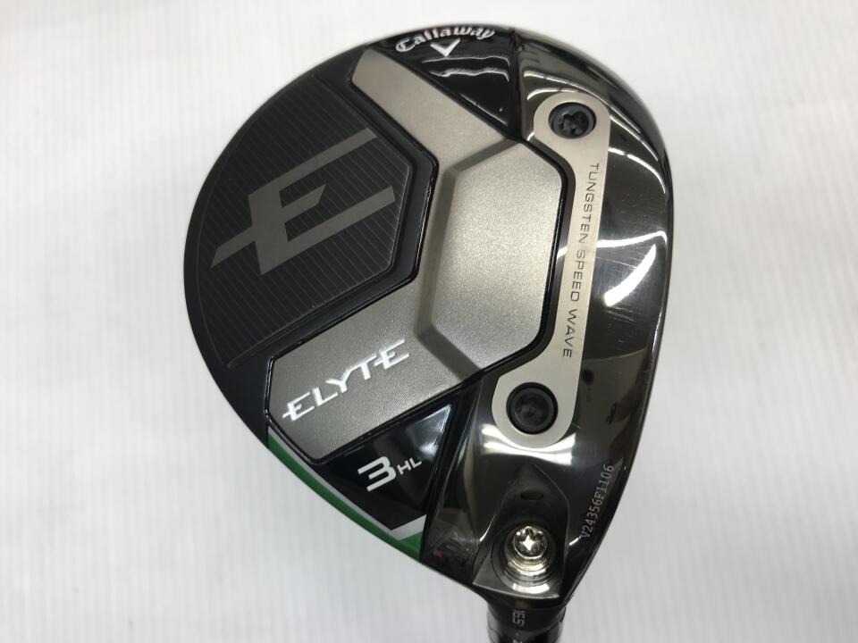 【中古】キャロウェイ ELYTE フェアウェイウッド 3W 16.5° Rフレックス 42.75インチ ヘッドカバーあり The　ATTAS　V2　5 リシャフト品 Bランク 右利き用 Callaway ゴルフクラブ エリート ゴルフドゥ