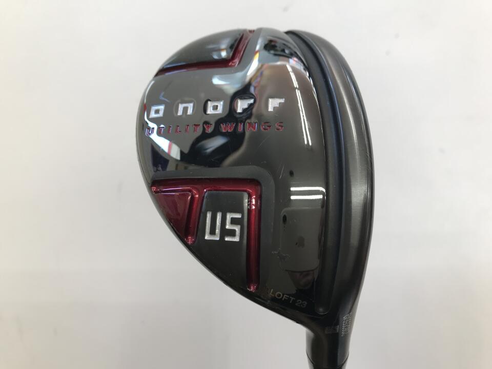 【中古】グローブライド ONOFF UTILITY WINGS AKA 2022 ユーティリティ 23° SRフレックス 39.75インチ SMOOTH KICK MP-522U Dランク 右利き用 GLOBERIDE ゴルフクラブ オノフ ユーティリティーウィングス ゴルフ