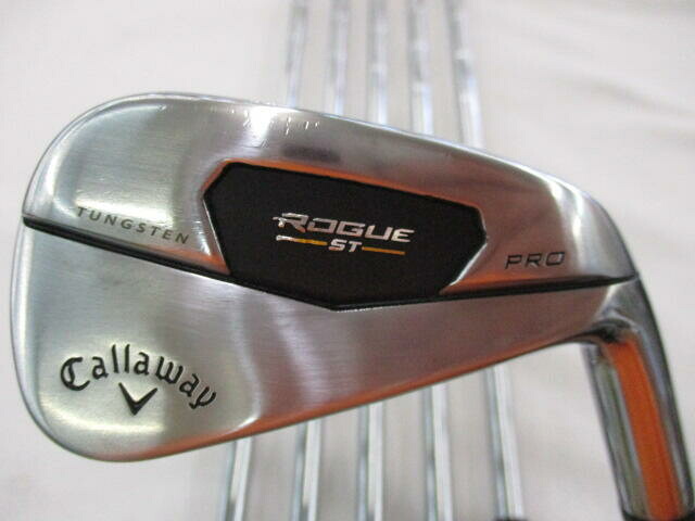【中古】キャロウェイ ROGUE ST PRO アイアンセット S200フレックス 38.0インチ ダイナミックゴールド 95 Cランク 右利き用 Callaway ゴルフクラブ ローグSTプロ ゴルフドゥ ゴルフ用品 GOLF DO 中古ゴ
