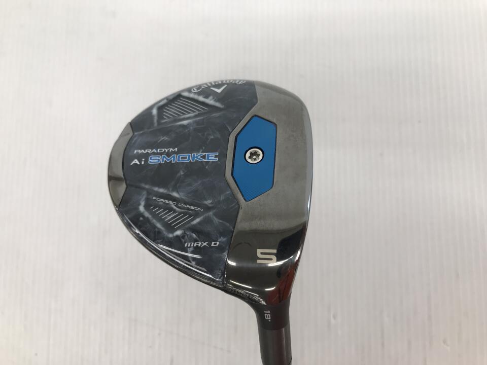 【中古】キャロウェイ PARADYM Ai SMOKE MAX D フェアウェイウッド 5W 18° SRフレックス 42.5インチ TENSEI 50 for Callaway(Ai SMOKE) Bランク 右利き用 Callaway ゴルフクラブ パラダイムAiスモークマックスD ゴ