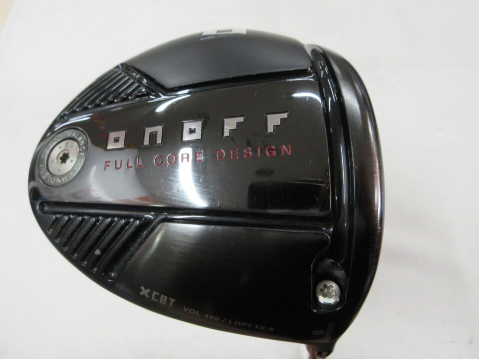【中古】グローブライド ONOFF LABOSPEC PLUS ドライバー 10.5° Sフレックス 45.5インチ ヘッドカバーあり ◆リシャフト◆SHINARI：60CBT リシャフト品 Cランク 右利き用 GLOBERIDE ゴルフクラブ オノフ ラ