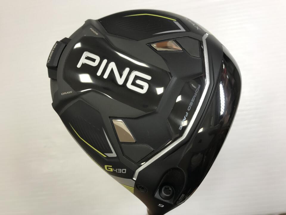 【中古】ピン G430 MAX ドライバー 9° SRフレックス 45.5インチ ヘッドカバーあり ALTA J CB BLACK Bランク 右利き用 PING ゴルフクラブ G430マックス ゴルフドゥ ゴルフ用品 GOLF DO 中古ゴルフクラブ