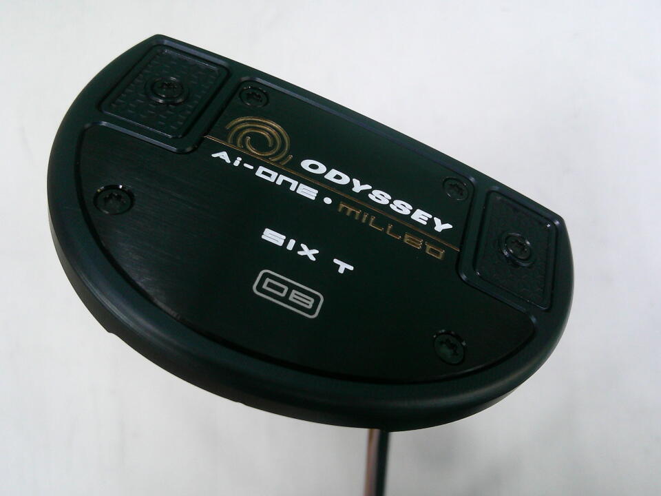 【中古】オデッセイ Ai-ONE MILLED SIX T パター 34.0インチ ヘッドカバーあり オリジナルスチール Bランク 右利き用 ODYSSEY ゴルフクラブ ゴルフドゥ ゴルフ用品 GOLF DO 中古ゴルフクラブ｜ゴルフ ドゥ 中古クラブ店