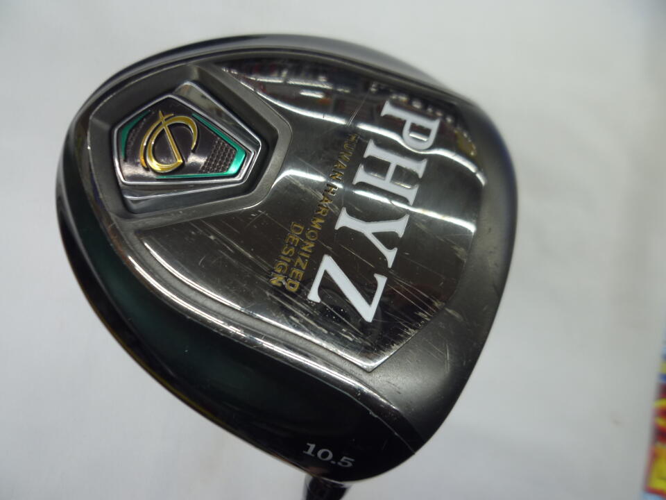 【中古】ブリヂストン PHYZ 2019 ドライバー 10.5° Rフレックス 45.75インチ PZ-409W Dランク 右利き用 BRIDGESTONE ゴルフクラブ ゴルフドゥ ゴルフ用品 GOLF DO 中古ゴルフクラブ