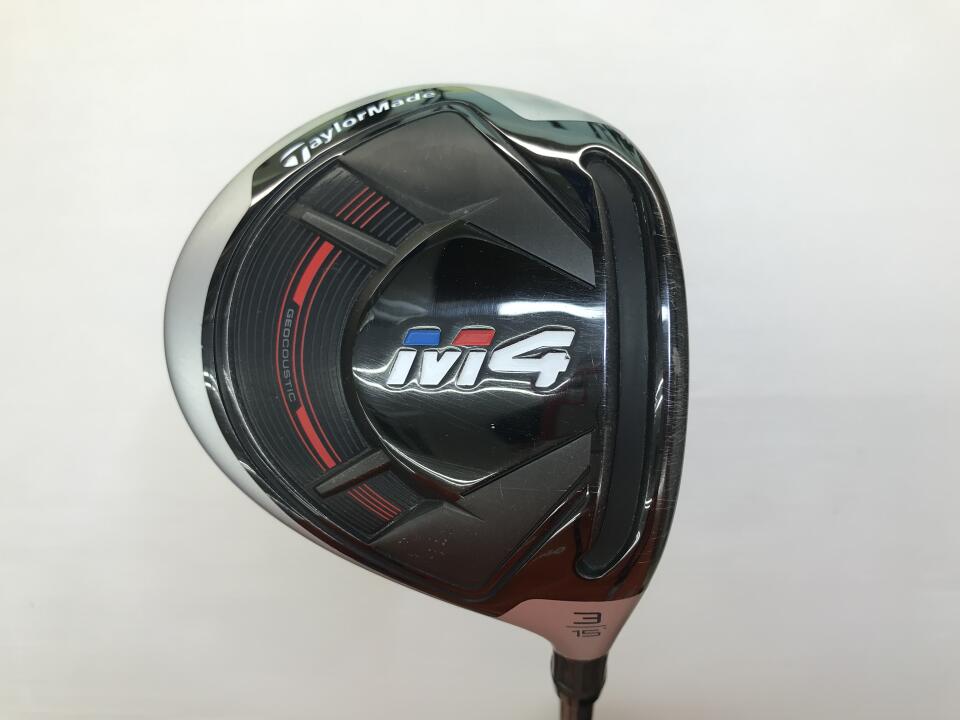 【中古】テーラーメイド M4 フェアウェイウッド 3W 15° Sフレックス 43.0インチ Speeder 661EVOLUTION 4 リシャフト品 Dランク 右利き用 Taylormade ゴルフクラブ ゴルフドゥ ゴルフ用品 GOLF DO 中古ゴルフ