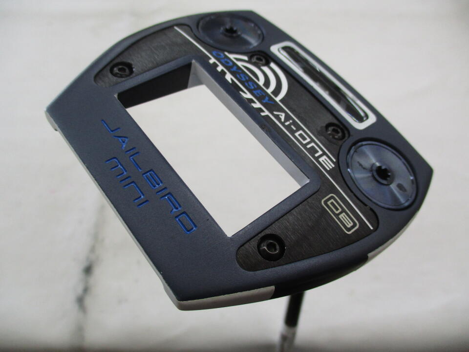 【中古】オデッセイ Ai-ONE JAILBIRD MINI VERSA90 DB パター 34.0インチ ヘッドカバーあり オリジナルスチール Cランク 右利き用 ODYSSEY ゴルフクラブ ゴルフドゥ ゴルフ用品 GOLF DO 中古ゴルフクラブ|ゴルフ ドゥ 中古クラブ店