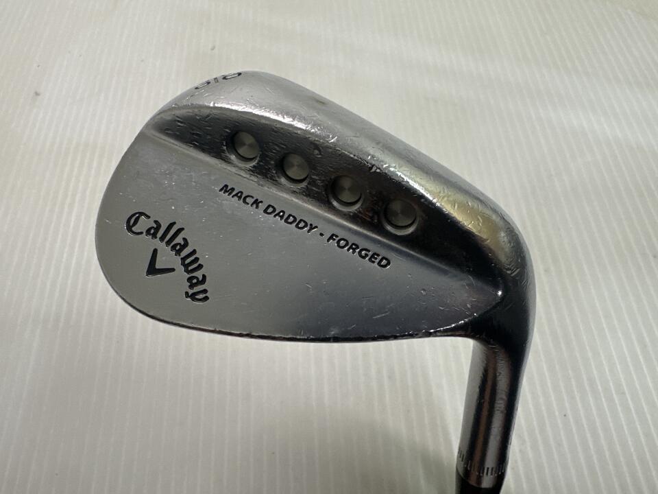 【中古】キャロウェイ MACK DADDY FORGED 2019 クロムメッキ ウェッジ 50° Sフレックス 35.5インチ NSプロ950GH Dランク 右利き用 Callaway ゴルフクラブ ゴルフドゥ ゴルフ用品 GOLF DO 中古ゴルフクラブ