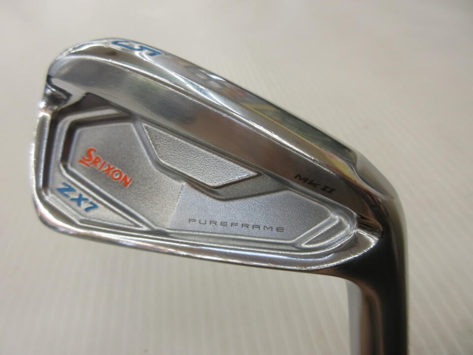 【中古】ダンロップ SRIXON ZX7 Mk2 アイアンセット S200フレックス 37.75インチ ダイナミックゴールド D.S.T.(NEWデザイン) Cランク 右利き用 DUNLOP ゴルフクラブ スリクソンZX7 MK2 ゴルフドゥ ゴルフ