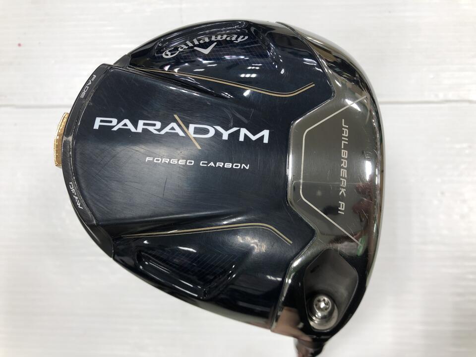 【中古】キャロウェイ PARADYM ドライバー 10.5° TXフレックス 45.25インチ ヘッドカバーあり ATTAS COOOL 6（限定カラー） リシャフト品 Cランク 右利き用 Callaway ゴルフクラブ パラダイム ゴルフド
