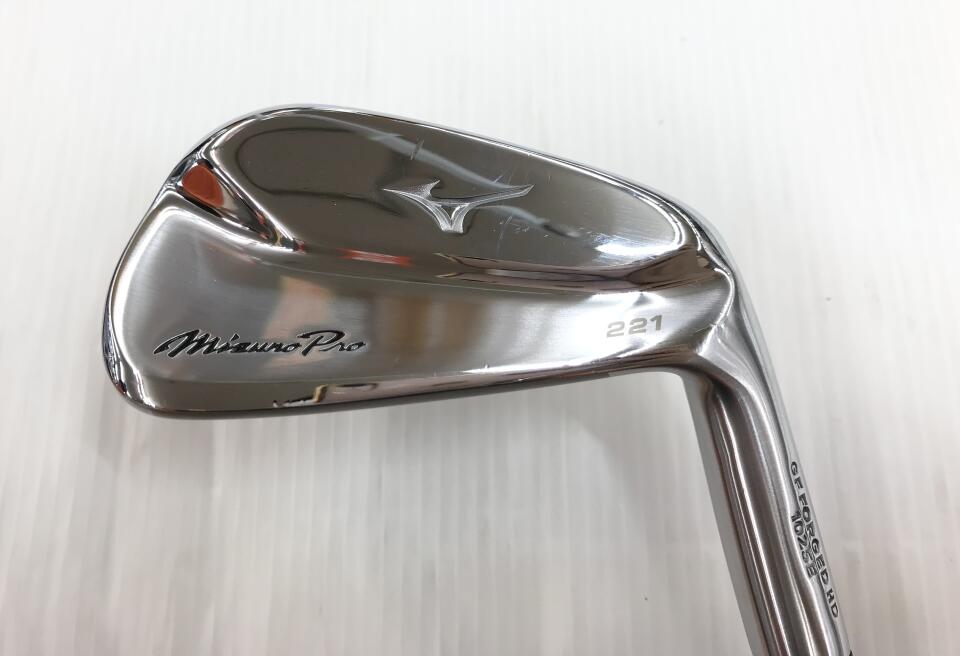 【中古】ミズノ Mizuno Pro 221 アイアンセット Sフレックス 38.0インチ ＮＳプロ １０５0GH リシャフト品 Cランク 右利き用 MIZUNO ゴルフクラブ ミズノプロ ゴルフドゥ ゴルフ用品 GOLF DO 中古ゴル