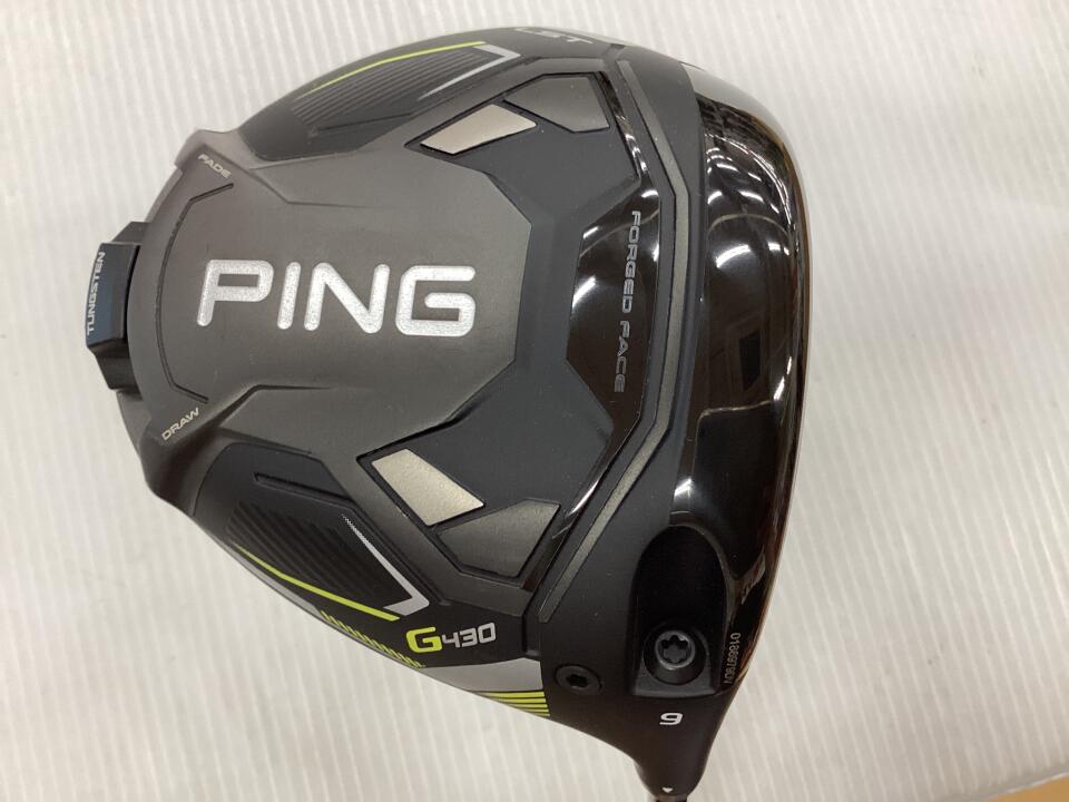 【中古】ピン G430 LST ドライバー 9° Sフレックス 45.75インチ ヘッドカバーあり ALTA J CB BLACK Bランク 右利き用 PING ゴルフクラブ ゴルフドゥ ゴルフ用品 GOLF DO 中古ゴルフクラブ