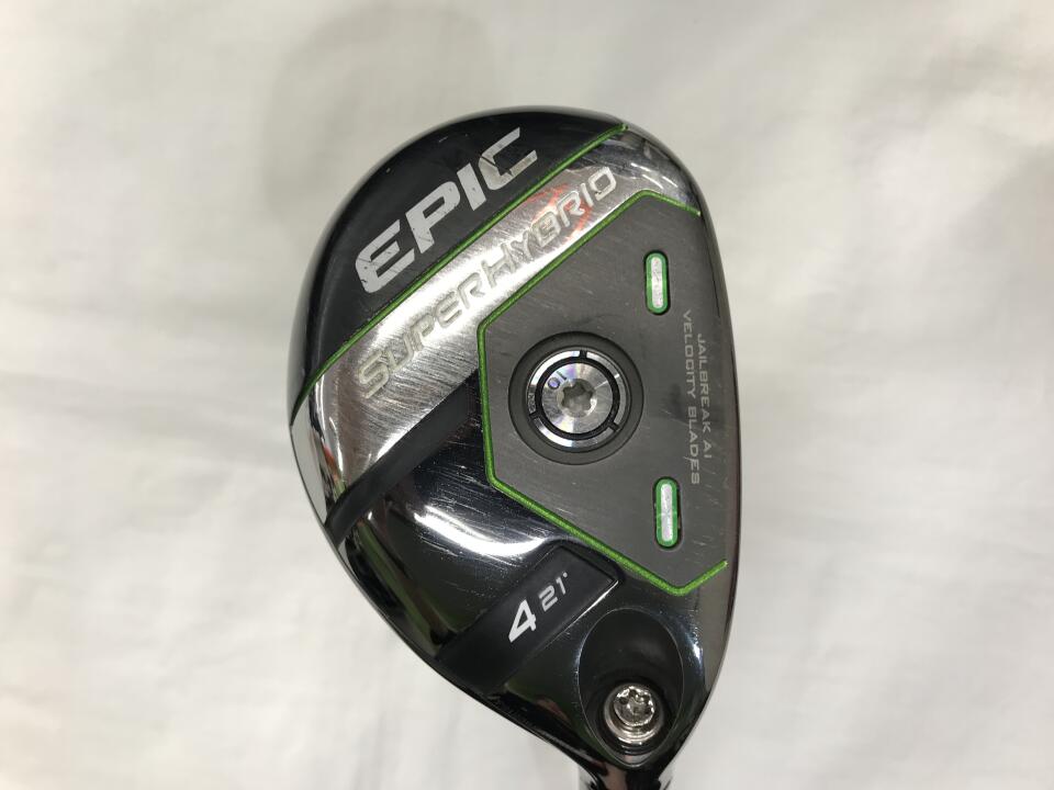 【中古】キャロウェイ EPIC SUPER HYBRID ユーティリティ 21° SRフレックス 40.0インチ Diamana 55 for Callaway Cランク 右利き用 Callaway ゴルフクラブ エピックスーパーハイブリッド ゴルフドゥ ゴルフ用