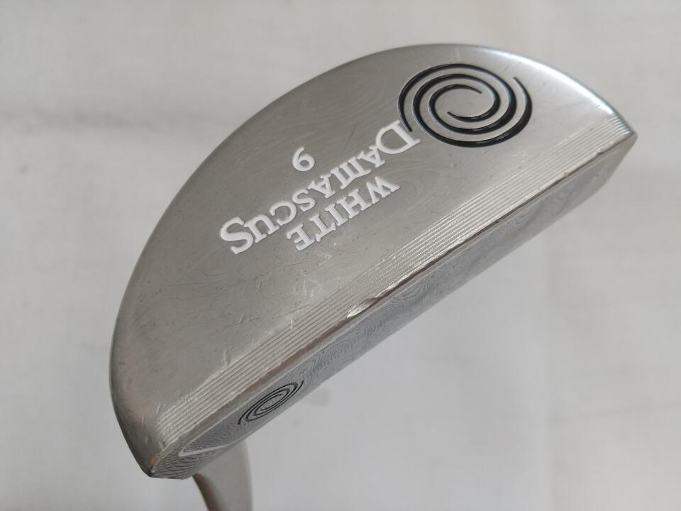 【中古】オデッセイ ホワイト・ダマスカス #9 パター 33.0インチ オリジナルスチール Dランク 右利き用 ODYSSEY ゴルフクラブ ゴルフドゥ ゴルフ用品 GOLF DO 中古ゴルフクラブ
