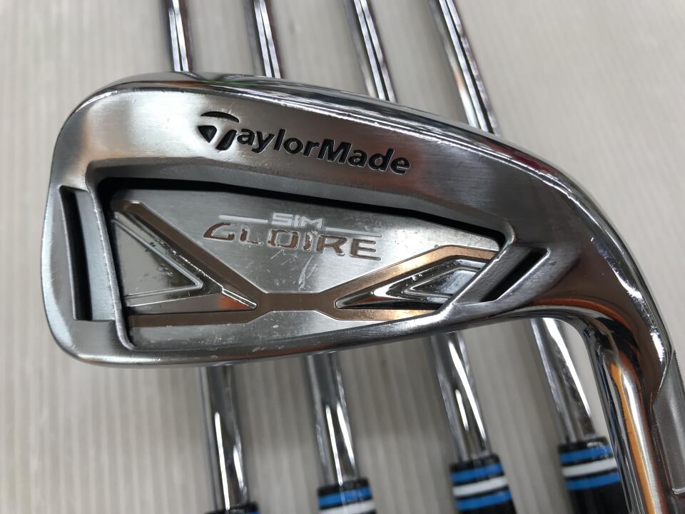 【中古】テーラーメイド SIM GLOIRE アイアンセット Rフレックス 37.25インチ ＮＳプロ750ＧＨ リシャフト品 Dランク 右利き用 Taylormade ゴルフクラブ シムグローレ ゴルフドゥ ゴルフ用品 GOLF DO 26,494円