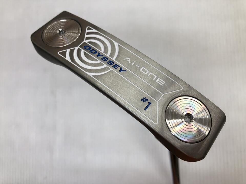 【中古】オデッセイ Ai-ONE SILVER #1 パター 34.0インチ ヘッドカバーあり オリジナルスチール Bランク 右利き用 ODYSSEY ゴルフクラブ ゴルフドゥ ゴルフ用品 GOLF DO 中古ゴルフクラブ｜ゴルフ ドゥ 中古クラブ店