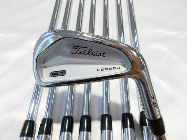 【中古】タイトリスト CB 718 アイアンセット 26° Sフレックス 38.0インチ NSプロ MODUS 3 TOUR 120 Cランク 右利き用 Titleist ゴルフクラブ ゴルフドゥ ゴルフ用品 GOLF DO 中古ゴルフクラブ